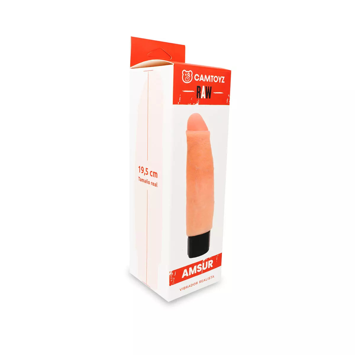 Vibrador Realista Amsur Piel CamToyz - Salvaje Sex Store - Salvaje Sex Store-sex-shop-bogota