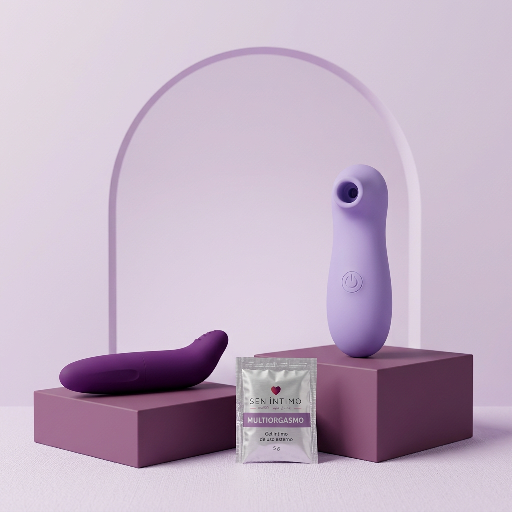 Combo de Placer – Succionador Flirty Oh!lala + Bala Vibradora Lirio + Gel Multiorgasmo