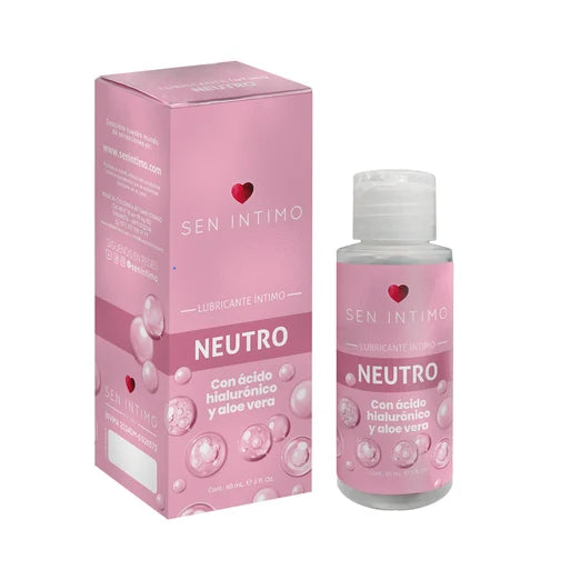 Lubricante Íntimo Neutro Sen Íntimo – Gel con Ácido Hialurónico y Aloe Vera (60 ml)