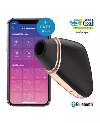 Satisfyer Love Triangle Succionador de clítoris con App y Air Pulse Salvaje-Sex-Store