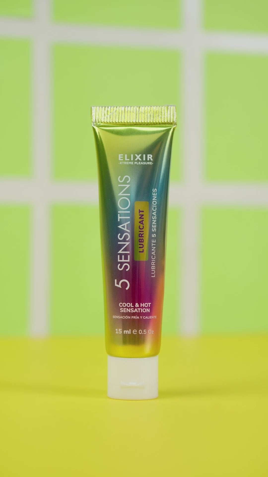 Lubricante 5 Sensaciones | Intenso Placer Frío y Caliente para la Aventura