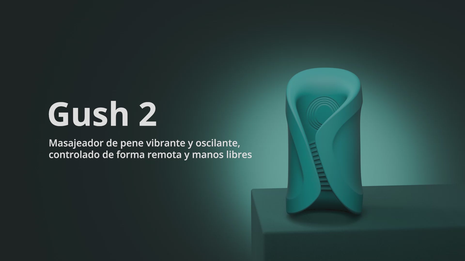 Lovense Gush 2 Explosivo: Anillo de Potencia Máxima para Clímax y Control Webcam