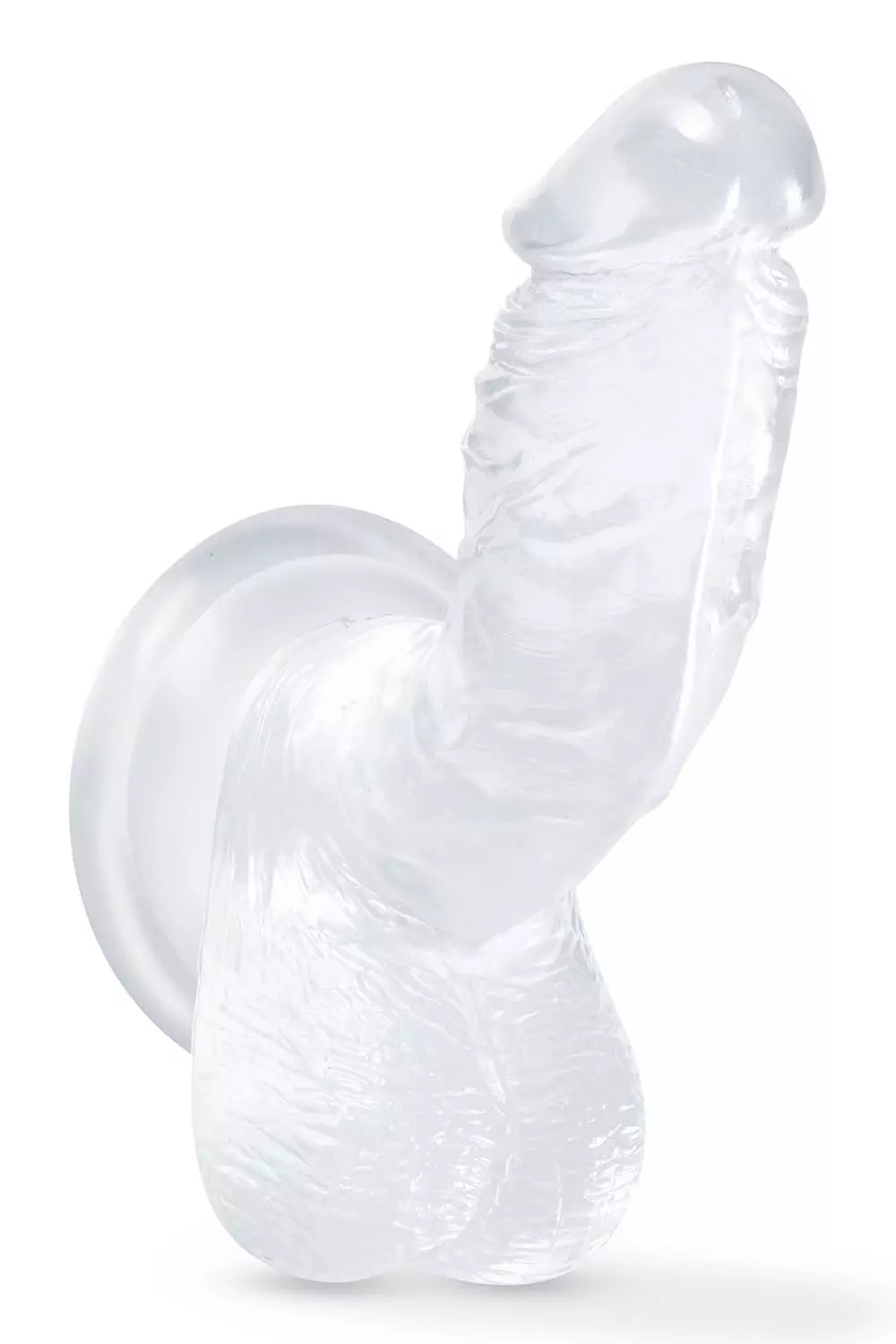 Dildo Diamond Transparente de 6"-Salvaje Sex Store