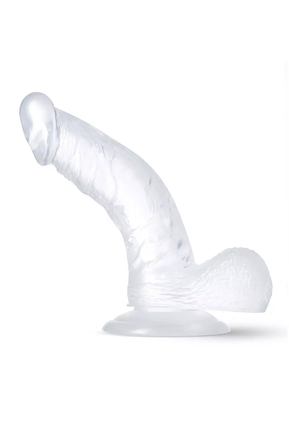 Dildo Diamond Transparente de 6"-Salvaje Sex Store