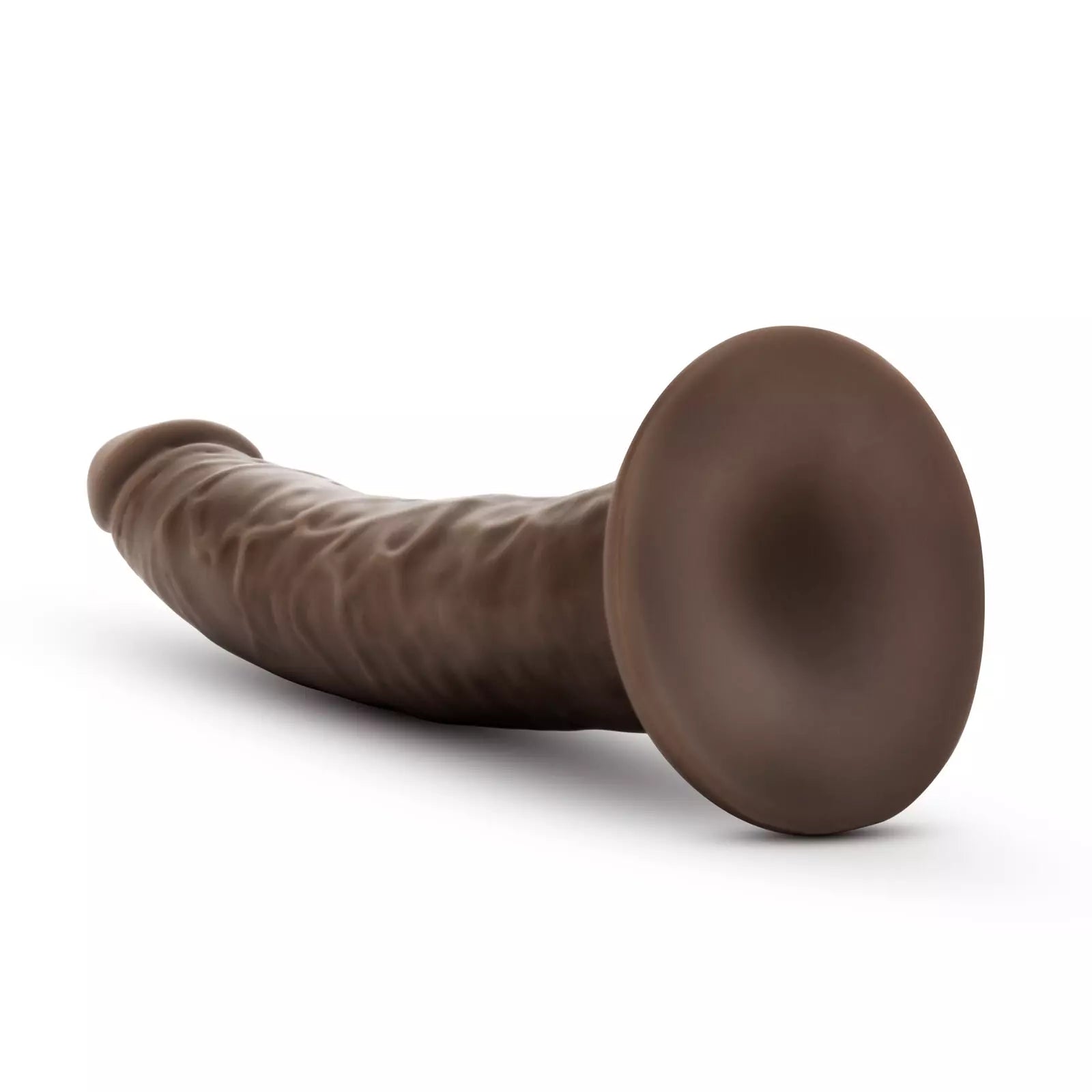 Dildo Dr Skin Chocolate 7”-Juguetes Sexuales, Dildo-Salvaje Sex Store