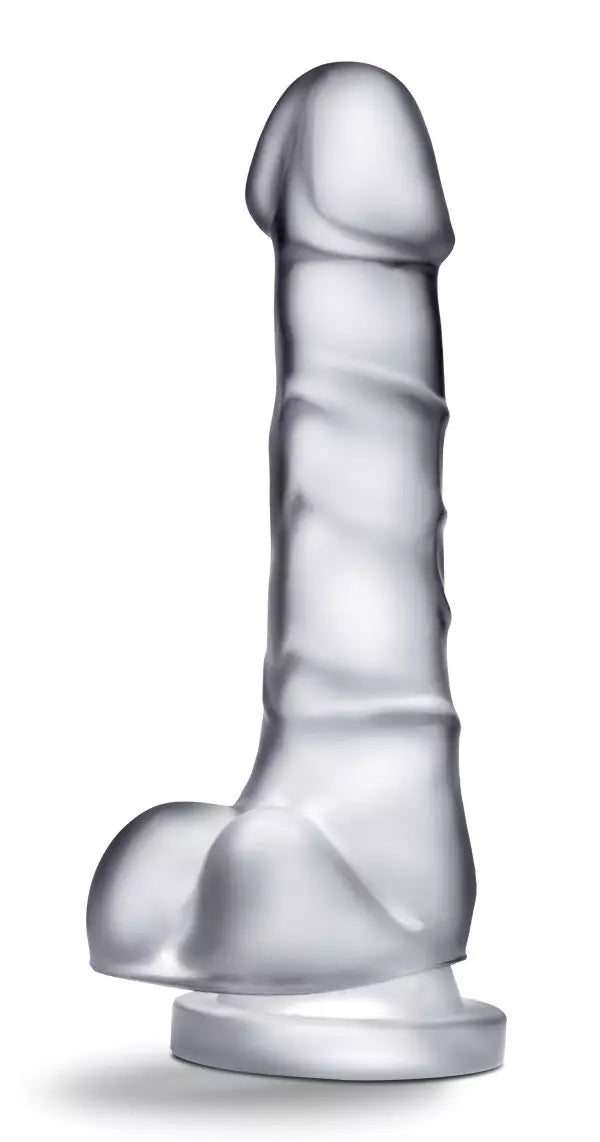 Dildo Transparente Diamond 7"-Salvaje Sex Store