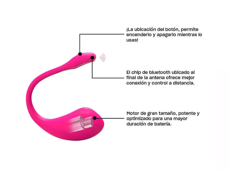 Lovense Lush 2da Gen +Usb y Envio Gratis | Salvaje Sexstore-Salvaje Sex Store