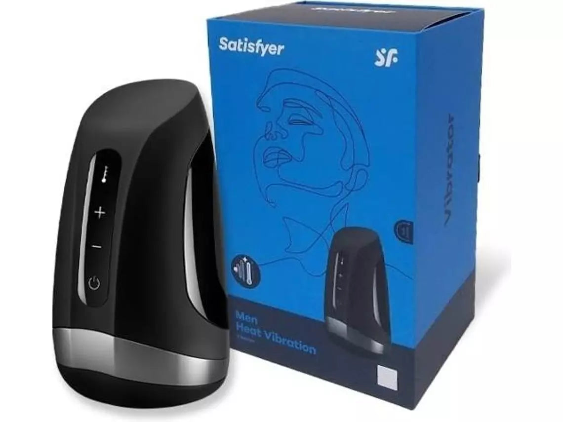 Masturbador Satisfyer Heat Con Vibración-Salvaje Sex Store