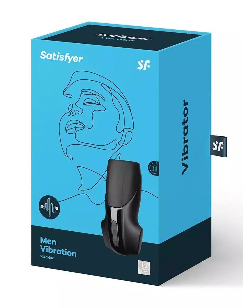 Masturbador Satisfyer con Vibración para Hombres-Salvaje Sex Store