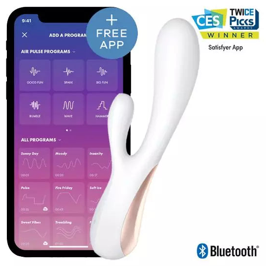 Satisfyer Mono Flex Vibrador Con App - salvaje sex store