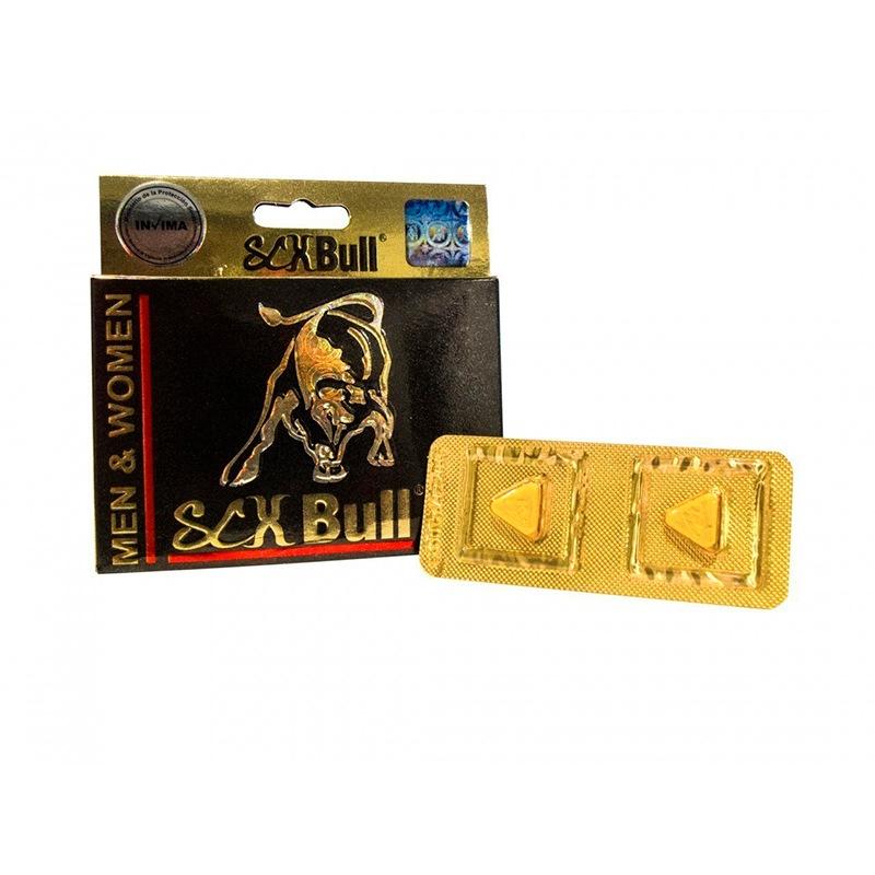 Potenciador SCX Bull Para Hombre y Mujer X 2 Unid. - Salvaje Sex Store-sex-shop-bogota