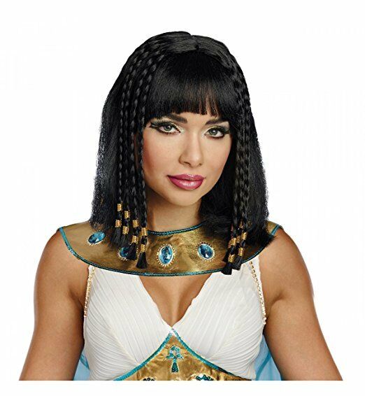 Peluca Reina Egipcia 1 Pieza Negra-Disfraces-Salvaje Sex Store
