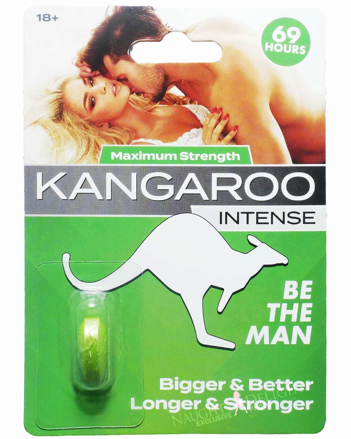 Potenciador Sexual Kangaroo Natural Para Hombre x 1 Ud. Natural-Salvaje Sex Store