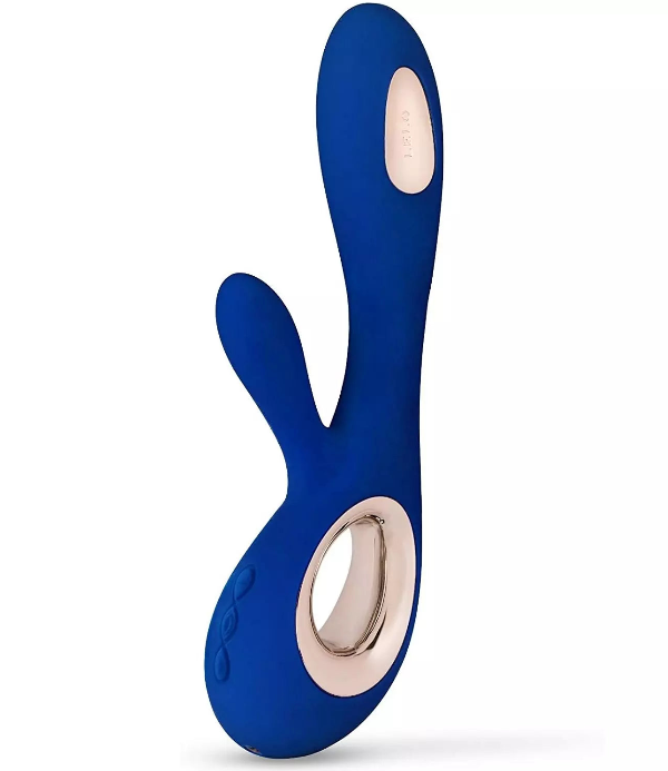 Lelo Soraya Wave Vibrador Doble Azul Salvaje Sex Store