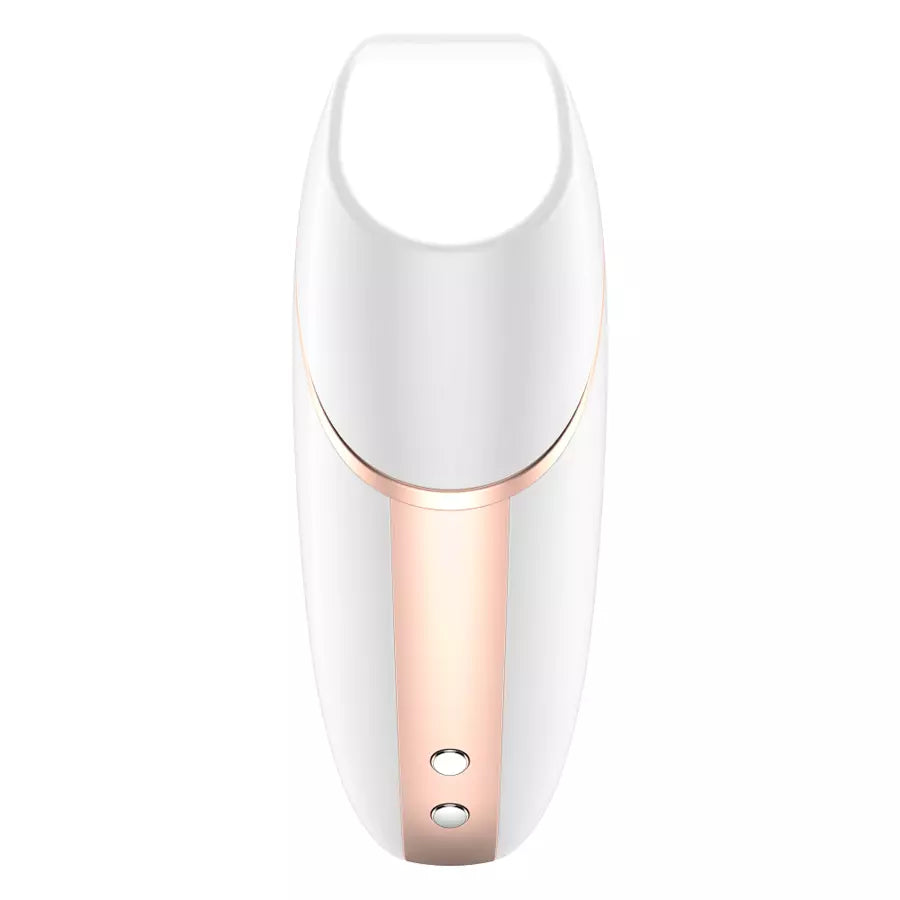 Succionador clítoris Satisfyer Love Triangle Blanco con App y Air Pulse-Salvaje Sex Store