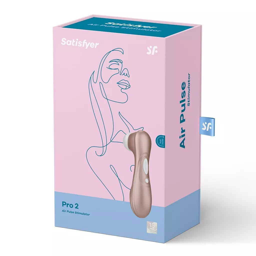 Succionador clítoris Satisfyer Pro 2 Bronce Air Pulse-Salvaje Sex Store