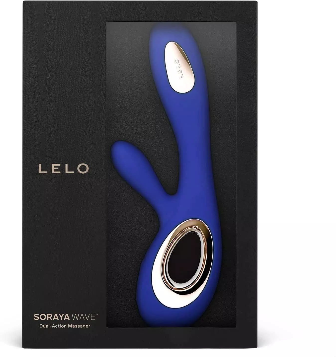 Vibrador Doble Lelo Soraya Wave Azul Media Noche-Salvaje Sex Store