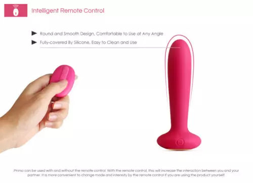 Primo Svakom Vibrador Anal Rojo-Salvaje Sex Store