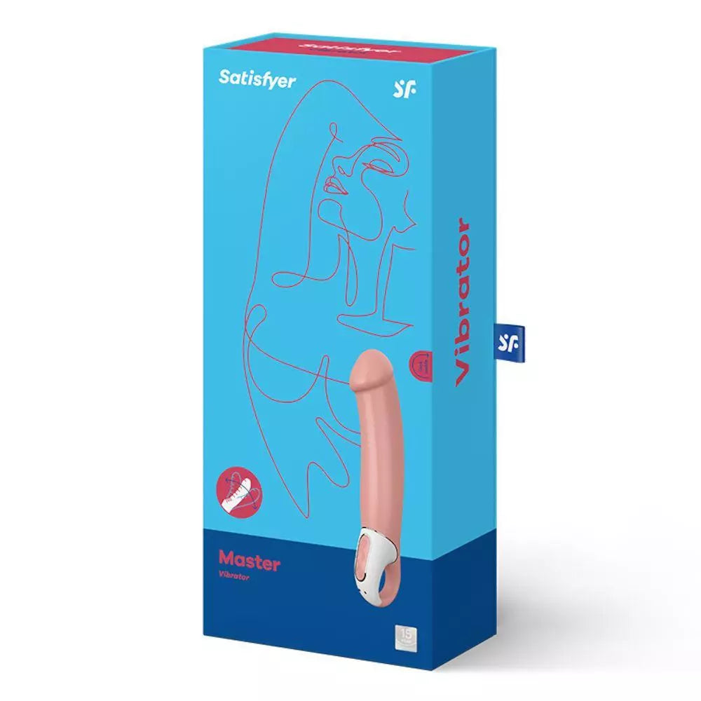 Vibrador Satisfyer Master Piel-Vibradores, juguetes sexuales-Salvaje Sex Store