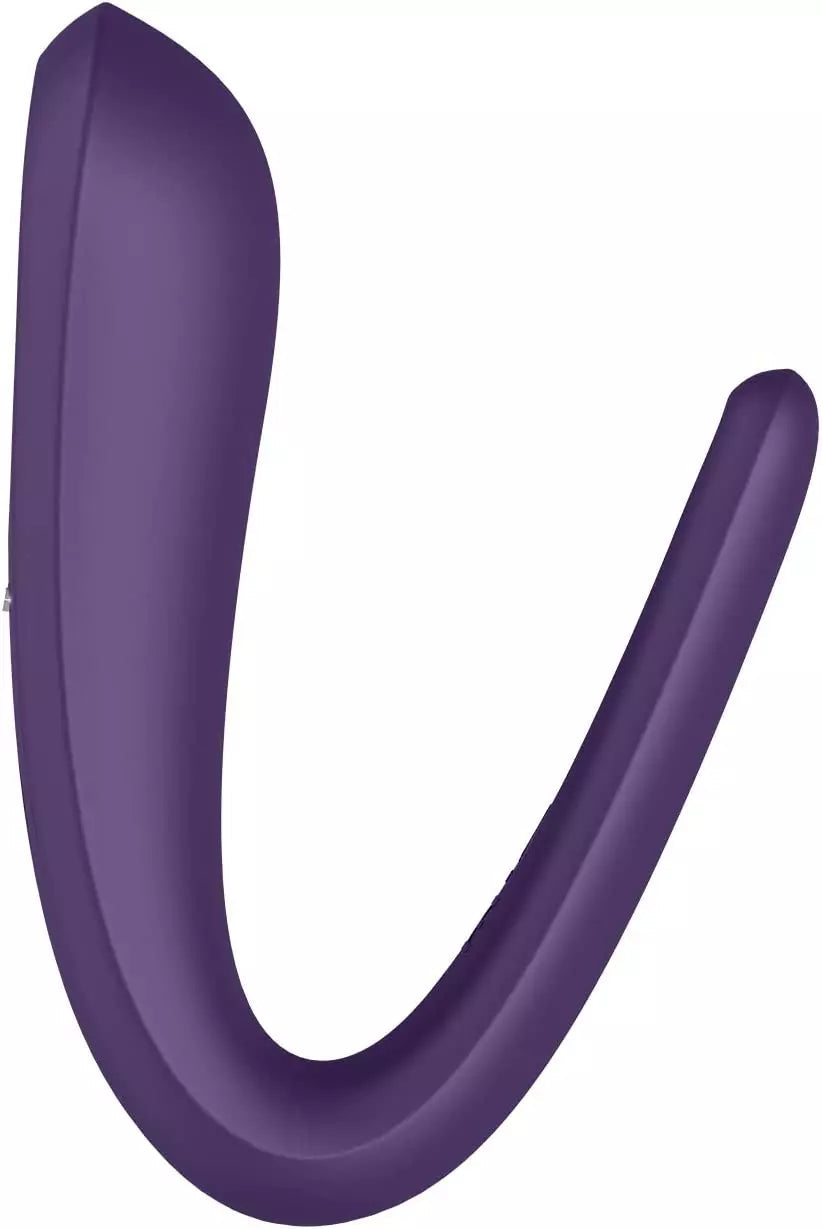 Vibrador Satisfyer Para Parejas Doble Clásico Púrpura-Salvaje Sex Store