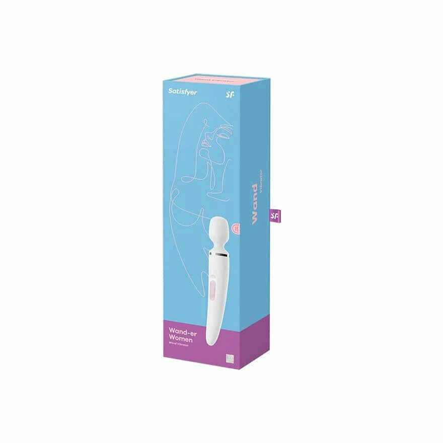 Vibrador Satisfyer Wander Woman Blanco-Salvaje Sex Store