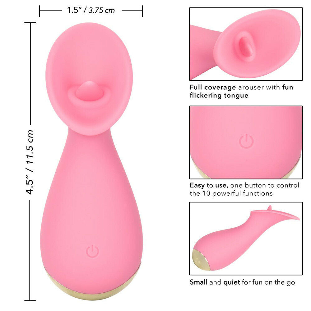 Vibrador Slay Tickle Me Recargable Calexotics-Vibradores, juguetes sexuales-Salvaje Sex Store