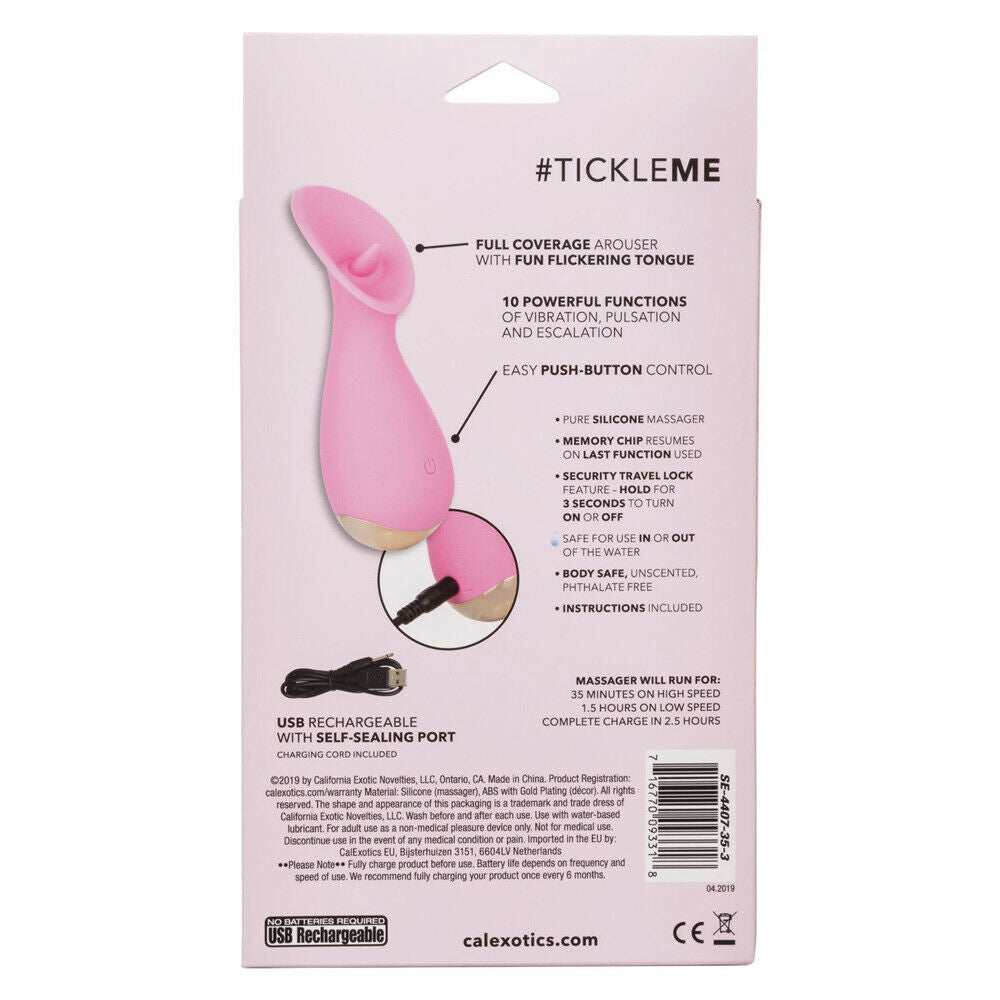 Vibrador Slay Tickle Me Recargable Calexotics-Vibradores, juguetes sexuales-Salvaje Sex Store